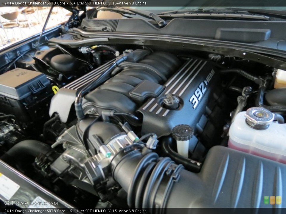 6.4 Liter SRT HEMI OHV 16-Valve V8 Engine for the 2014 Dodge Challenger #85523246