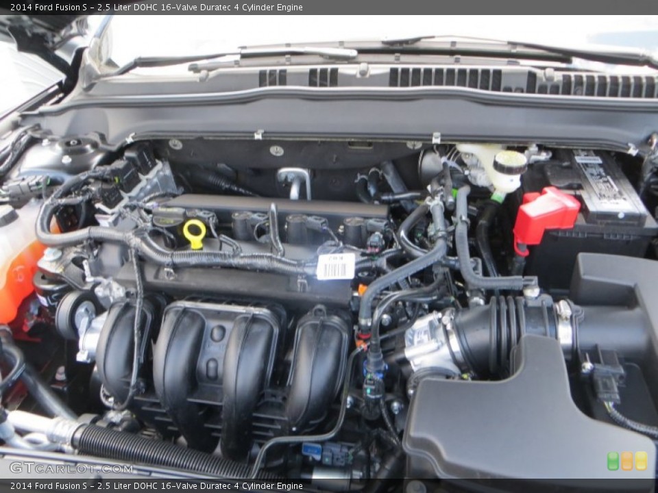 2.5 Liter DOHC 16-Valve Duratec 4 Cylinder Engine for the 2014 Ford Fusion #85537991