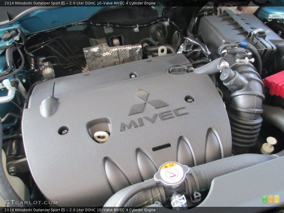 2.0 Liter DOHC 16-Valve MIVEC 4 Cylinder Engine for the 2014 Mitsubishi Outlander Sport #85538303