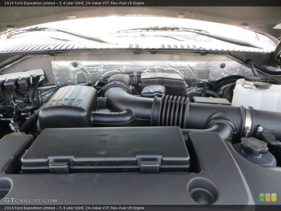 5.4 Liter SOHC 24-Valve VVT Flex-Fuel V8 Engine for the 2014 Ford Expedition #85542590