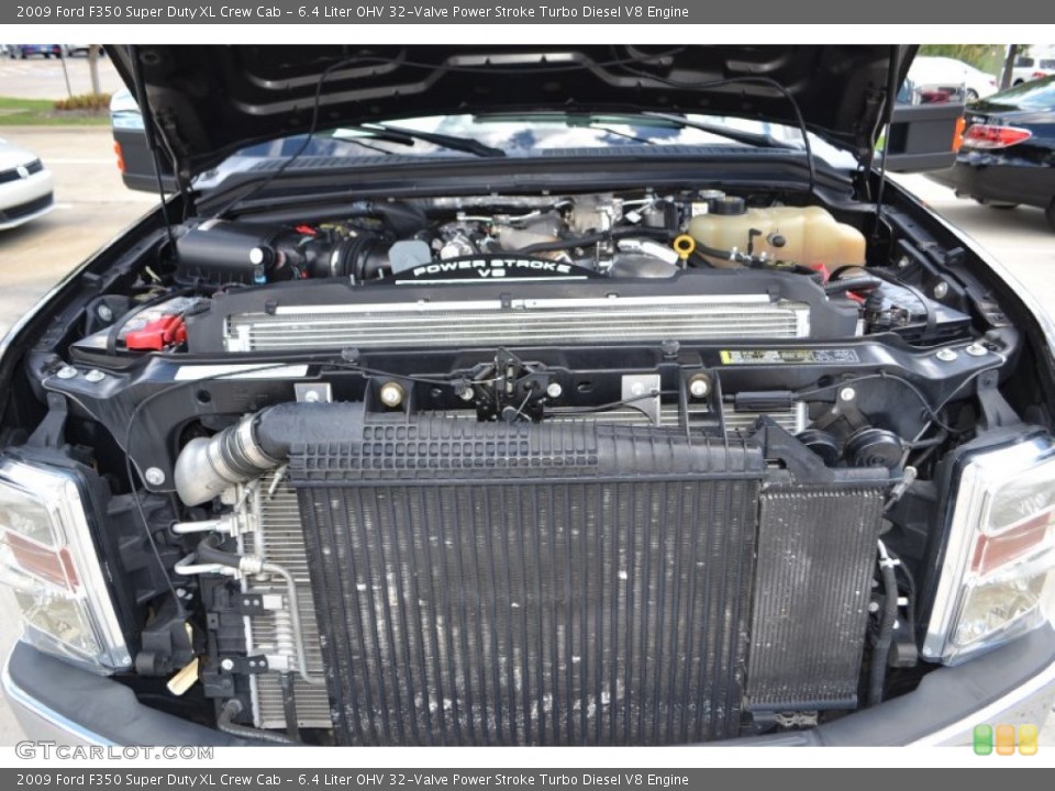 6.4 Liter OHV 32-Valve Power Stroke Turbo Diesel V8 Engine for the 2009 Ford F350 Super Duty #85548779