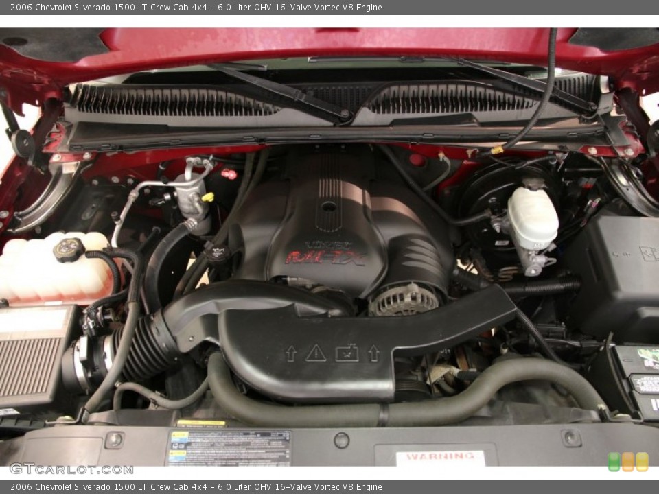 6.0 Liter OHV 16-Valve Vortec V8 Engine for the 2006 Chevrolet Silverado 1500 #85555934
