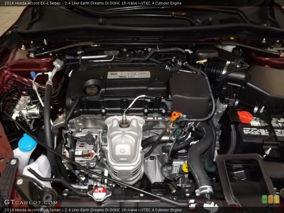 2.4 Liter Earth Dreams DI DOHC 16-Valve i-VTEC 4 Cylinder Engine for the 2014 Honda Accord #85566410