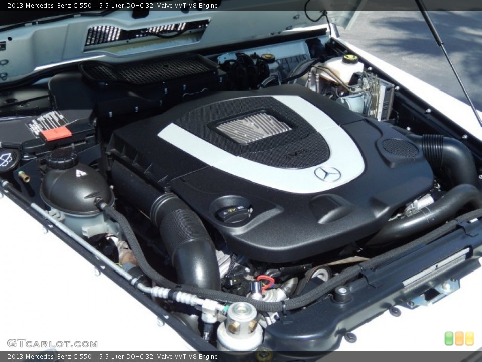 5.5 Liter DOHC 32-Valve VVT V8 Engine for the 2013 Mercedes-Benz G #85575602