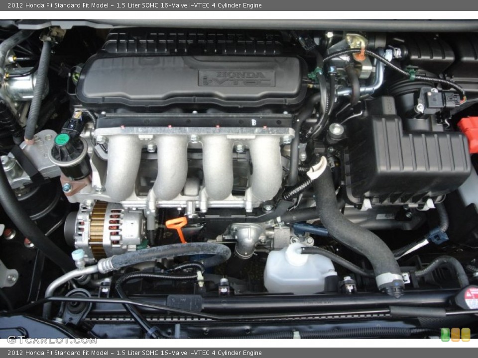 1.5 Liter SOHC 16-Valve i-VTEC 4 Cylinder Engine for the 2012 Honda Fit #85585745