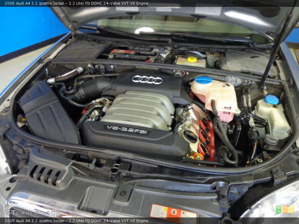 3.2 Liter FSI DOHC 24-Valve VVT V6 Engine for the 2006 Audi A4 #85595227