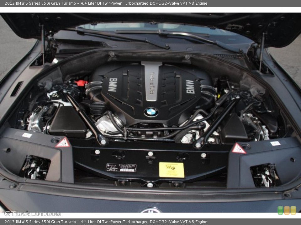 4.4 Liter DI TwinPower Turbocharged DOHC 32-Valve VVT V8 Engine for the 2013 BMW 5 Series #85605607