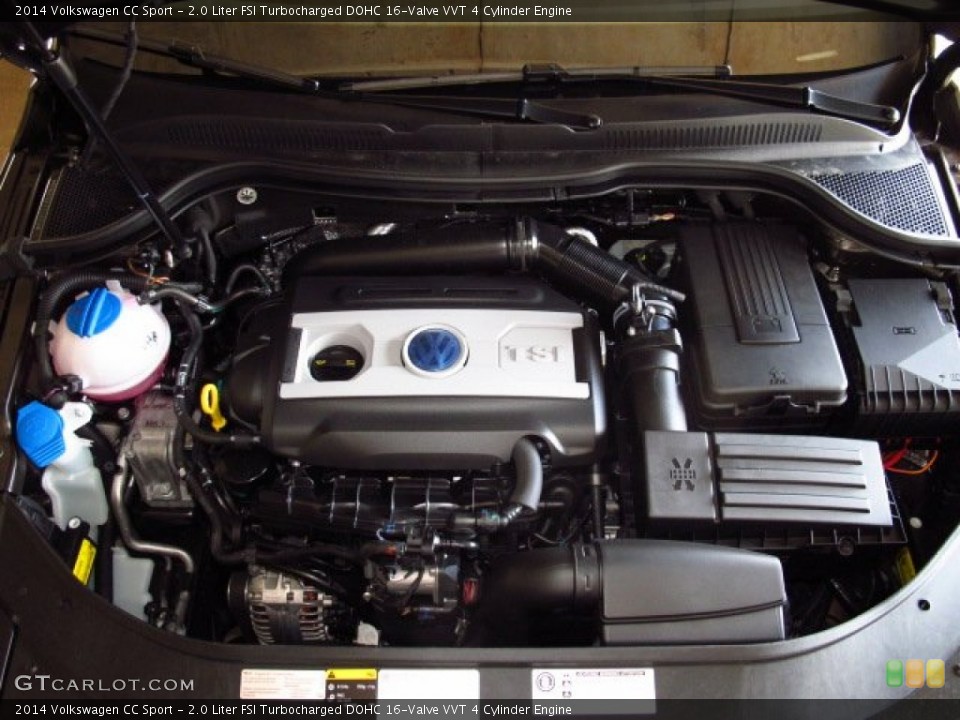 2.0 Liter FSI Turbocharged DOHC 16-Valve VVT 4 Cylinder Engine for the 2014 Volkswagen CC #85606849
