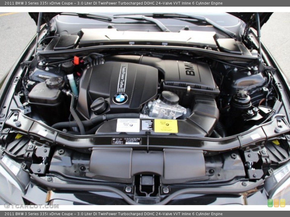 3.0 Liter DI TwinPower Turbocharged DOHC 24-Valve VVT Inline 6 Cylinder Engine for the 2011 BMW 3 Series #85611256