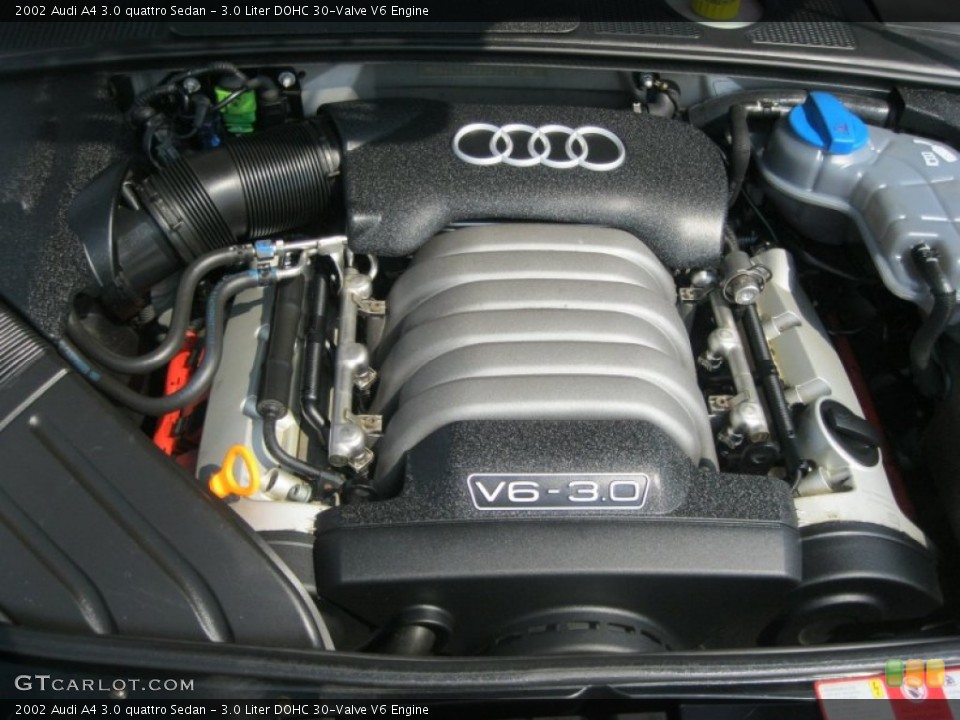 3.0 Liter DOHC 30-Valve V6 Engine for the 2002 Audi A4 #85621759