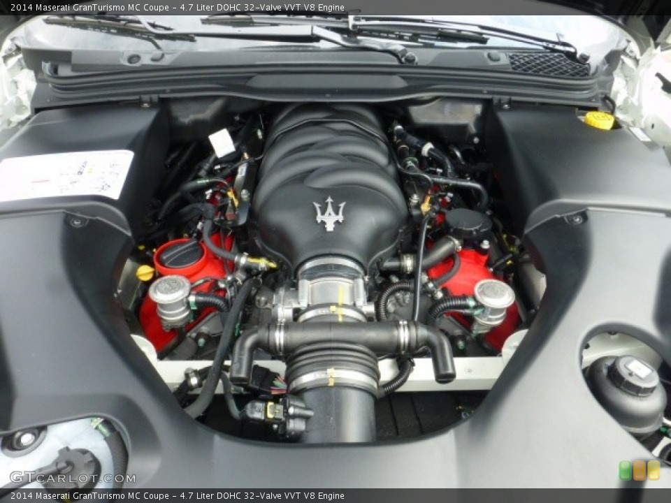 4.7 Liter DOHC 32-Valve VVT V8 Engine for the 2014 Maserati GranTurismo #85630132