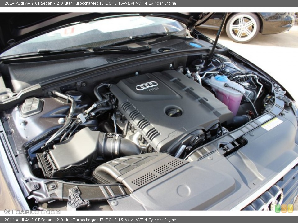2.0 Liter Turbocharged FSI DOHC 16-Valve VVT 4 Cylinder Engine for the 2014 Audi A4 #85639192