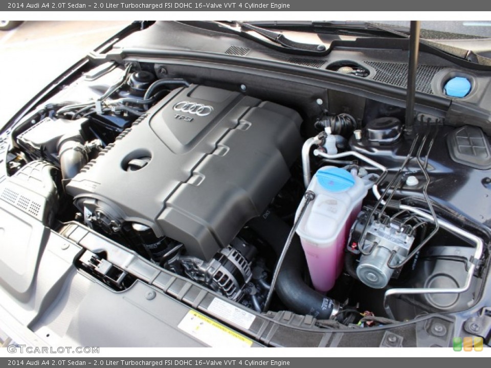 2.0 Liter Turbocharged FSI DOHC 16-Valve VVT 4 Cylinder Engine for the 2014 Audi A4 #85639204