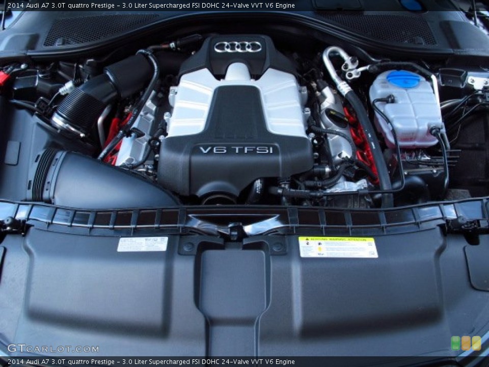 3.0 Liter Supercharged FSI DOHC 24-Valve VVT V6 Engine for the 2014 Audi A7 #85676642