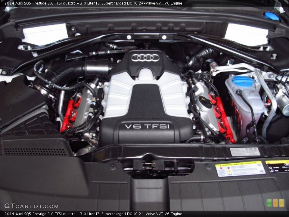 3.0 Liter FSI Supercharged DOHC 24-Valve VVT V6 Engine for the 2014 Audi SQ5 #85681768