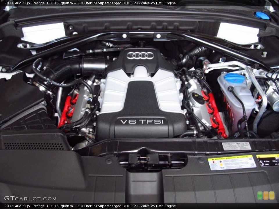 3.0 Liter FSI Supercharged DOHC 24-Valve VVT V6 Engine for the 2014 Audi SQ5 #85682339