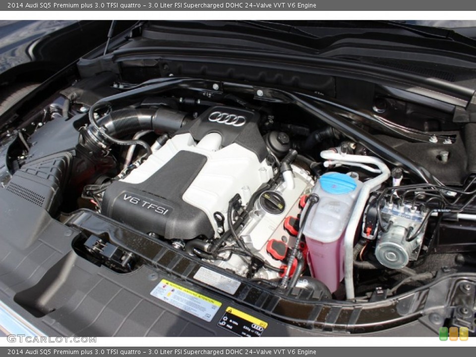 3.0 Liter FSI Supercharged DOHC 24-Valve VVT V6 Engine for the 2014 Audi SQ5 #85686869