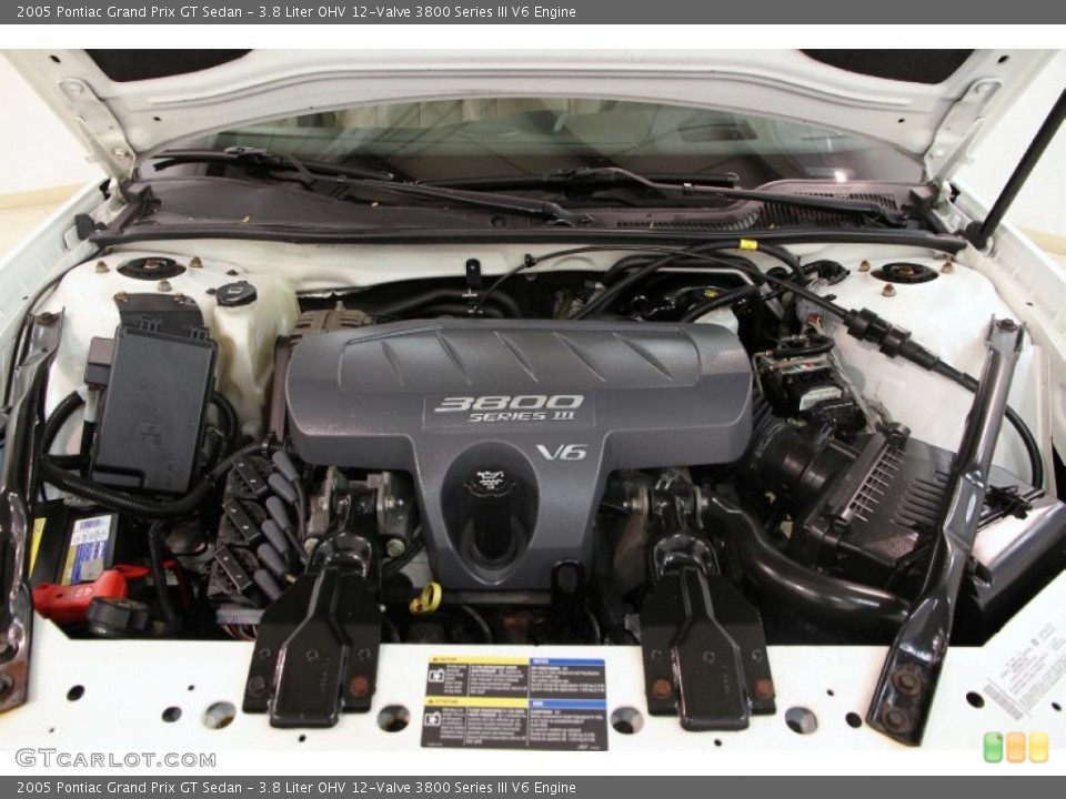 3.8 Liter OHV 12-Valve 3800 Series III V6 Engine for the 2005 Pontiac Grand Prix #85687643