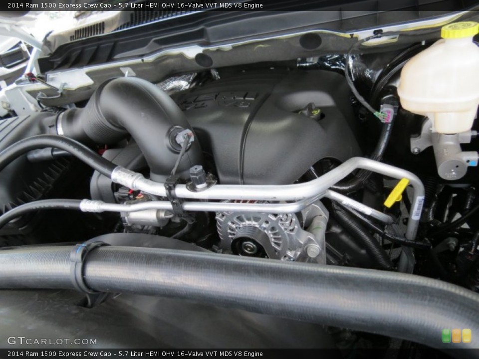 5.7 Liter HEMI OHV 16-Valve VVT MDS V8 Engine for the 2014 Ram 1500 #85706248