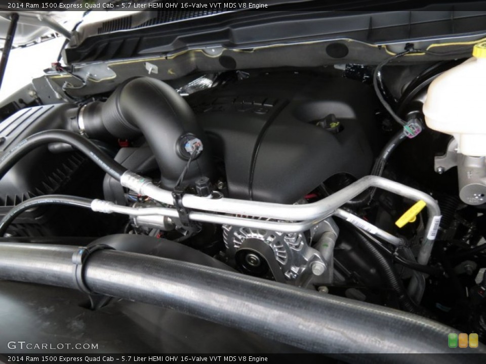 5.7 Liter HEMI OHV 16-Valve VVT MDS V8 Engine for the 2014 Ram 1500 #85707982