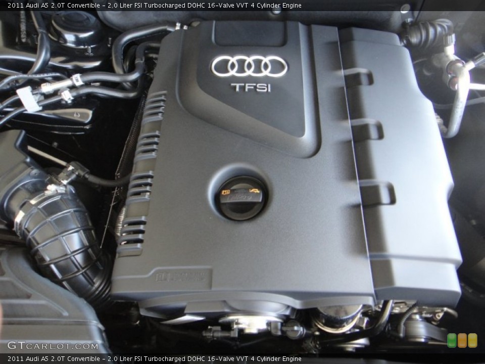2.0 Liter FSI Turbocharged DOHC 16-Valve VVT 4 Cylinder Engine for the 2011 Audi A5 #85711756