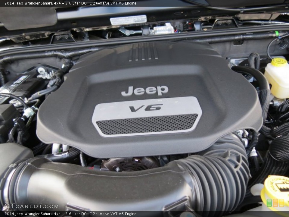 3.6 Liter DOHC 24-Valve VVT V6 Engine for the 2014 Jeep Wrangler #85712398