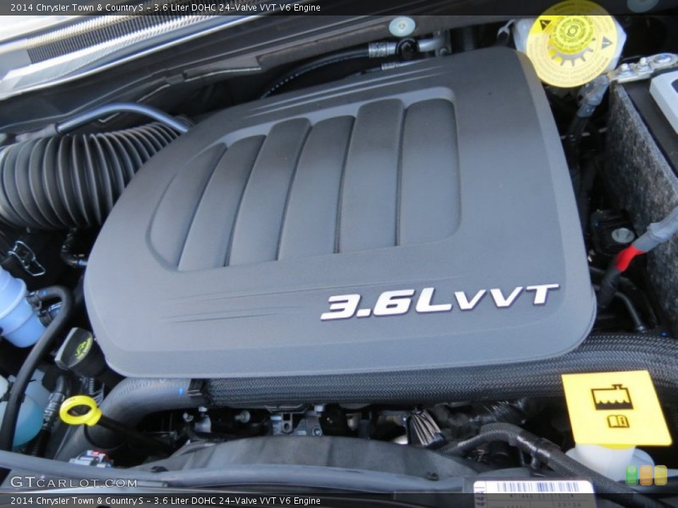 3.6 Liter DOHC 24-Valve VVT V6 Engine for the 2014 Chrysler Town & Country #85715140