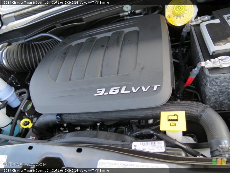 3.6 Liter DOHC 24-Valve VVT V6 Engine for the 2014 Chrysler Town & Country #85715439