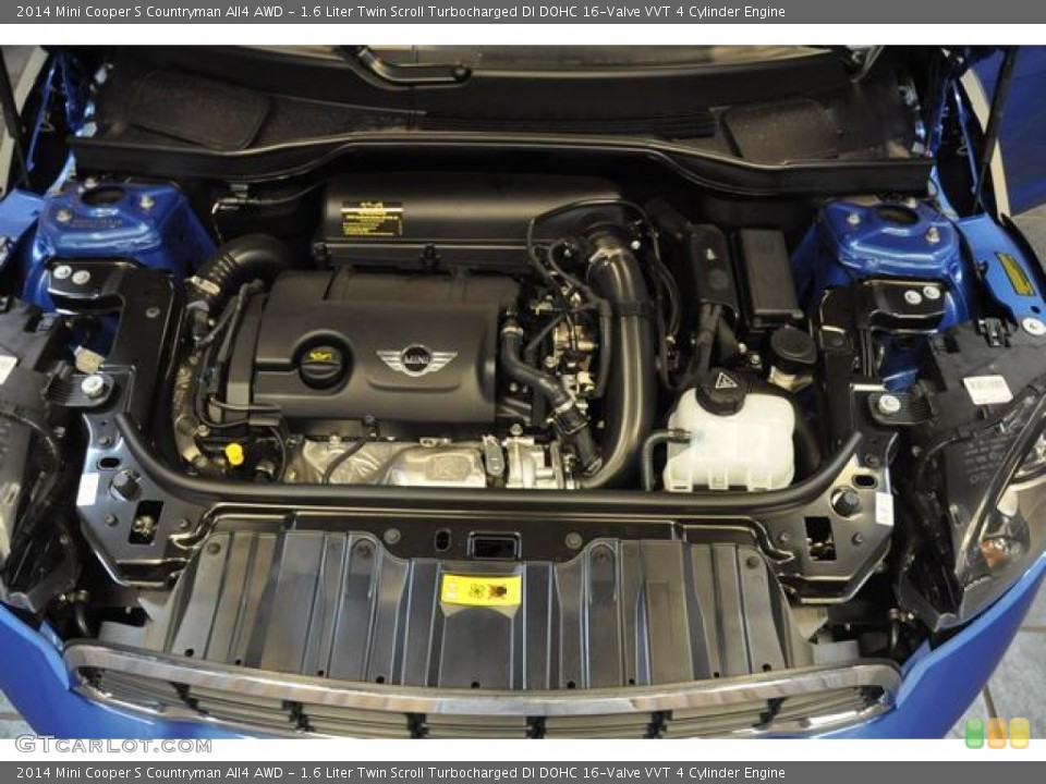 1.6 Liter Twin Scroll Turbocharged DI DOHC 16-Valve VVT 4 Cylinder Engine for the 2014 Mini Cooper #85734118