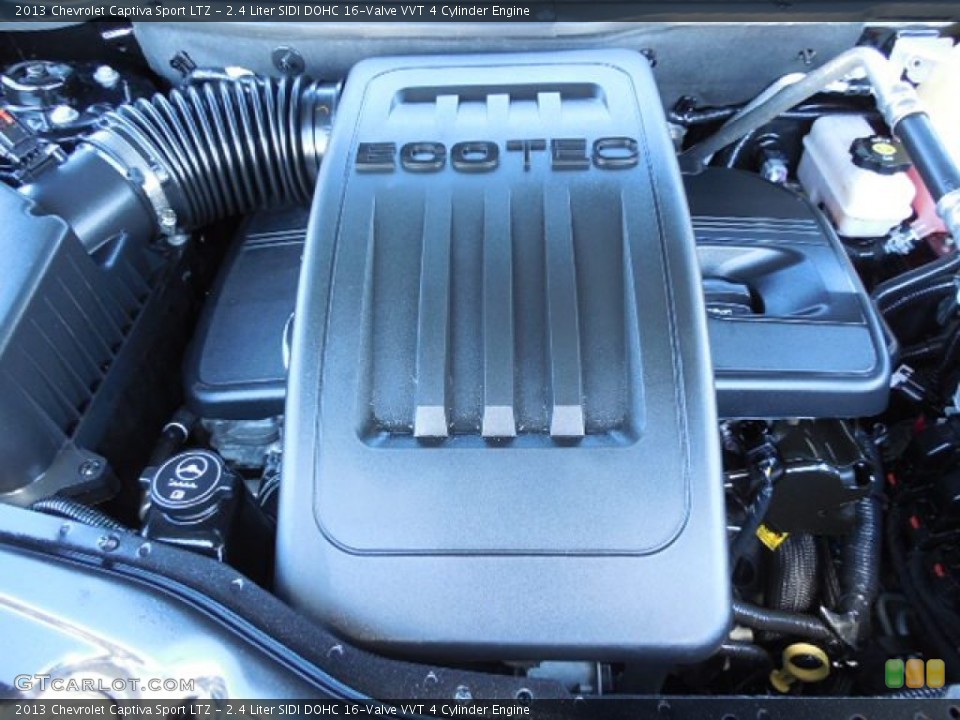 2.4 Liter SIDI DOHC 16-Valve VVT 4 Cylinder Engine for the 2013 Chevrolet Captiva Sport #85761005