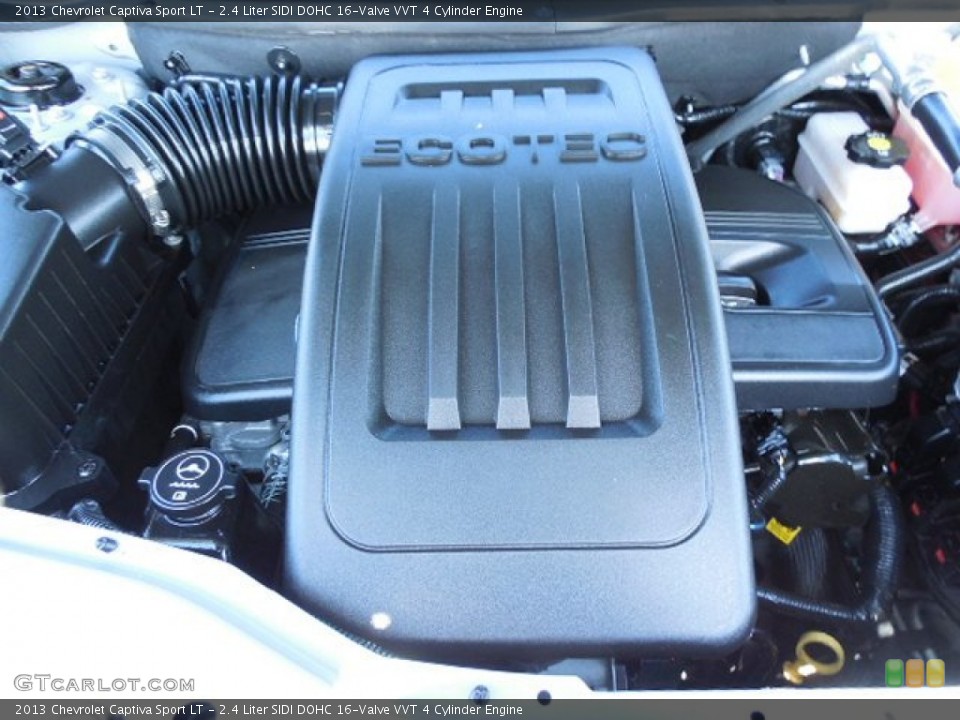 2.4 Liter SIDI DOHC 16-Valve VVT 4 Cylinder Engine for the 2013 Chevrolet Captiva Sport #85761504