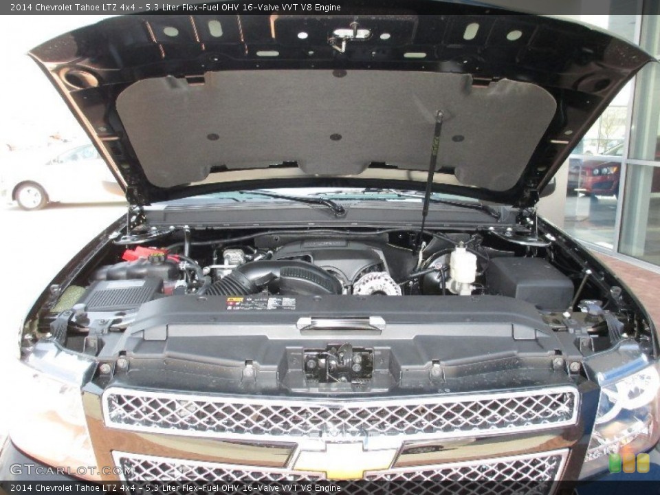 5.3 Liter Flex-Fuel OHV 16-Valve VVT V8 Engine for the 2014 Chevrolet Tahoe #85770622