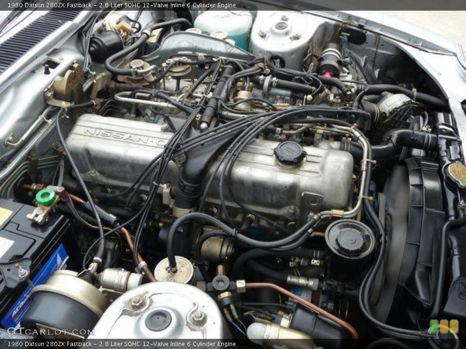 2.8 Liter SOHC 12-Valve Inline 6 Cylinder Engine for the 1980 Datsun 280ZX #85778014