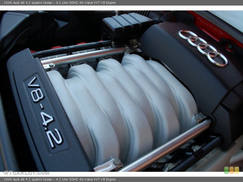 4.2 Liter DOHC 40-Valve VVT V8 Engine for the 2006 Audi A6 #85780078