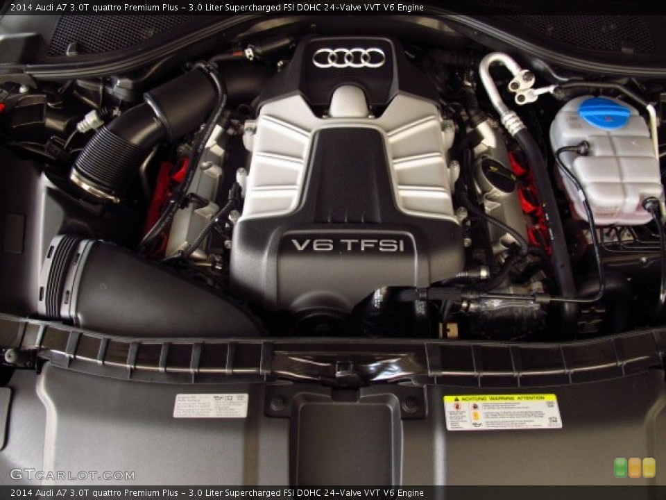 3.0 Liter Supercharged FSI DOHC 24-Valve VVT V6 Engine for the 2014 Audi A7 #85801744