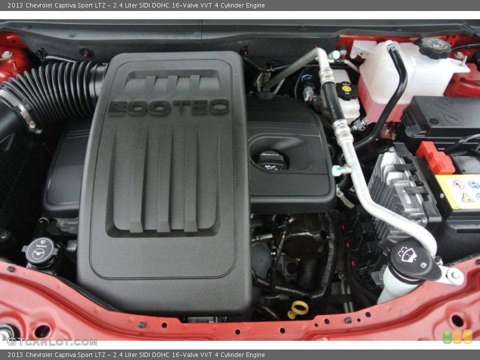 2.4 Liter SIDI DOHC 16-Valve VVT 4 Cylinder Engine for the 2013 Chevrolet Captiva Sport #85812370