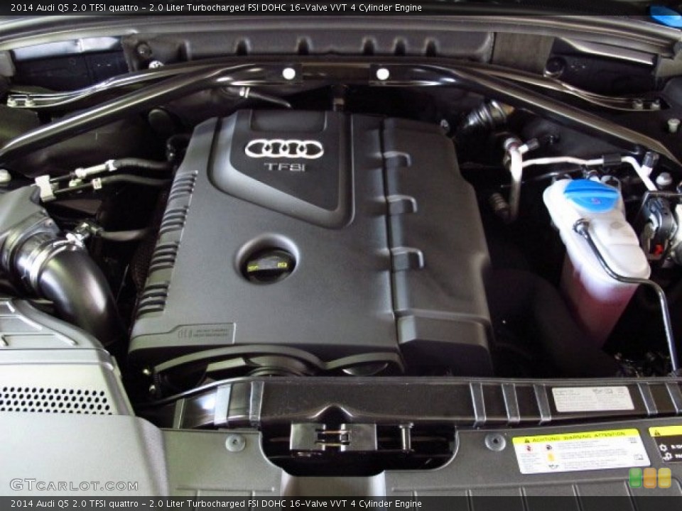 2.0 Liter Turbocharged FSI DOHC 16-Valve VVT 4 Cylinder Engine for the 2014 Audi Q5 #85816156