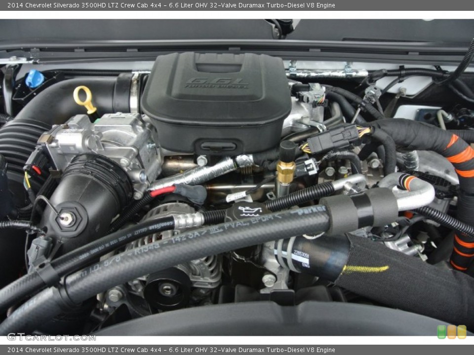 6.6 Liter OHV 32-Valve Duramax Turbo-Diesel V8 Engine for the 2014 Chevrolet Silverado 3500HD #85816660
