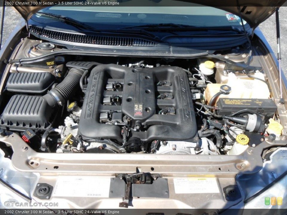 3.5 Liter SOHC 24-Valve V6 2002 Chrysler 300 Engine