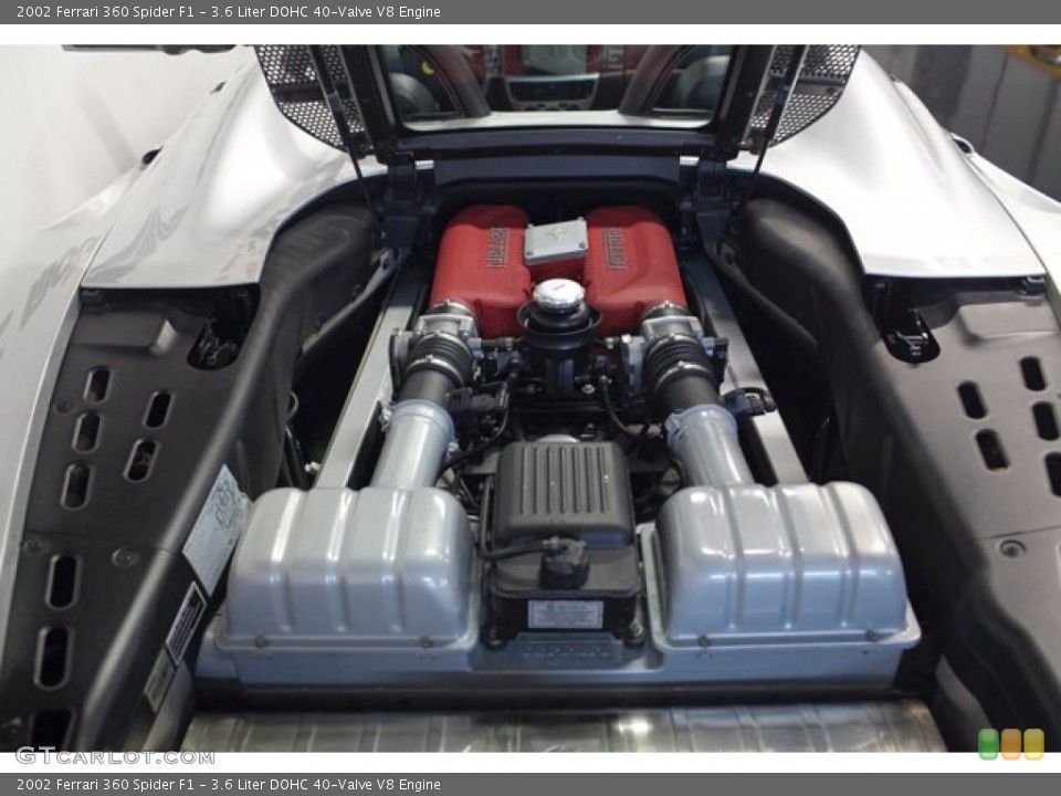 3.6 Liter DOHC 40-Valve V8 Engine for the 2002 Ferrari 360 #85834789