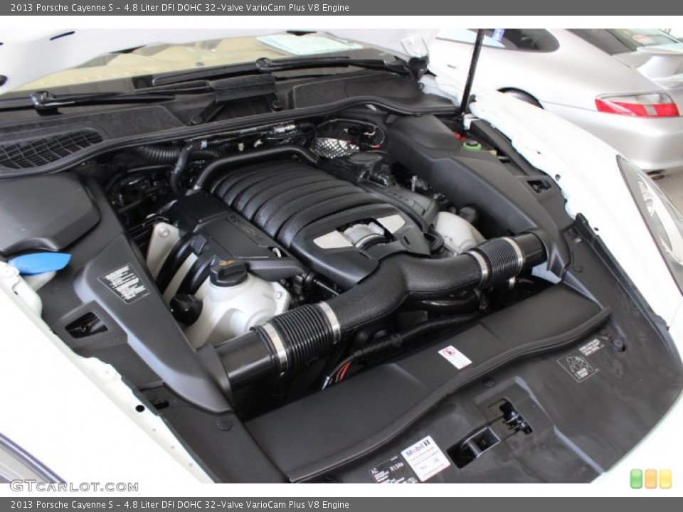 4.8 Liter DFI DOHC 32-Valve VarioCam Plus V8 Engine for the 2013 Porsche Cayenne #85837483