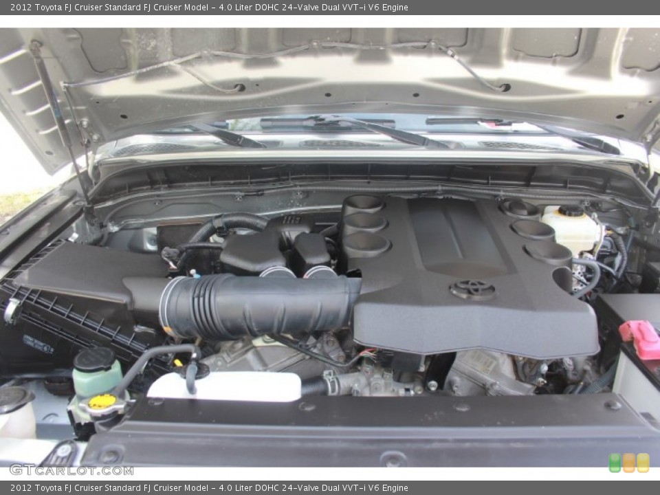 4.0 Liter DOHC 24-Valve Dual VVT-i V6 2012 Toyota FJ Cruiser Engine