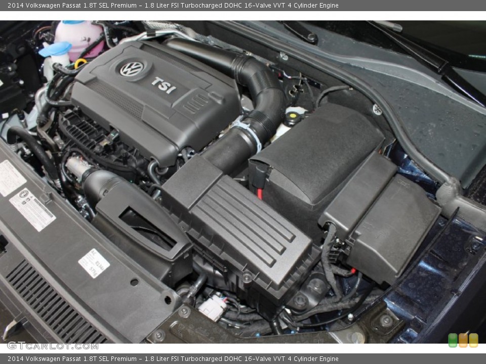 1.8 Liter FSI Turbocharged DOHC 16-Valve VVT 4 Cylinder Engine for the 2014 Volkswagen Passat #85841866
