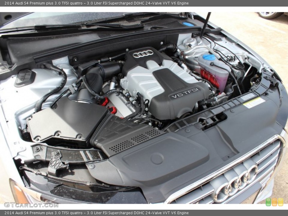 3.0 Liter FSI Supercharged DOHC 24-Valve VVT V6 Engine for the 2014 Audi S4 #85848343