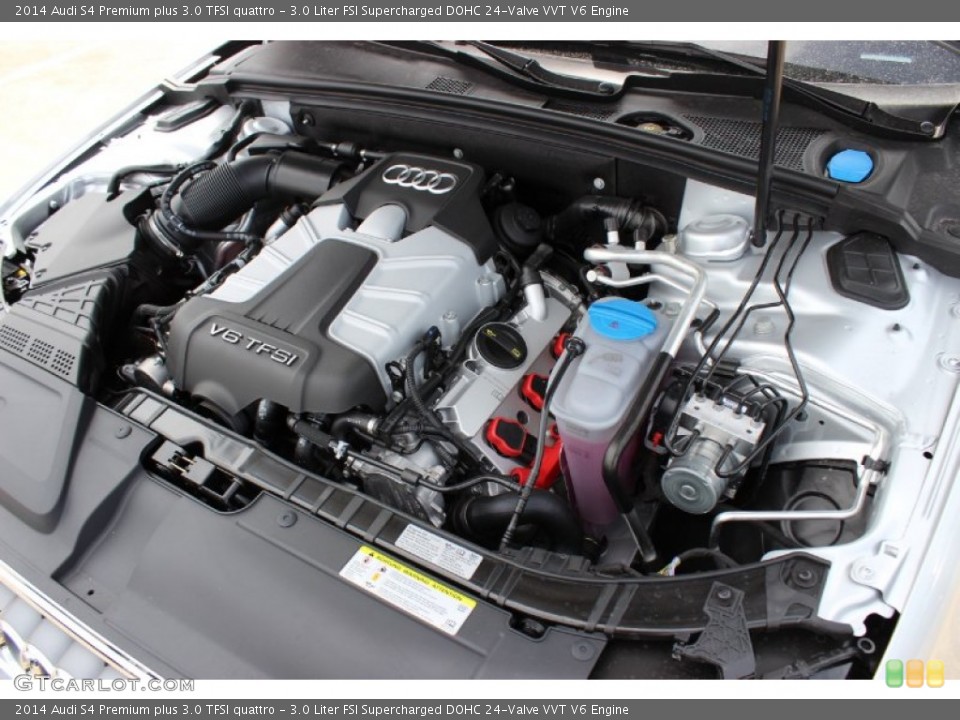 3.0 Liter FSI Supercharged DOHC 24-Valve VVT V6 Engine for the 2014 Audi S4 #85848360