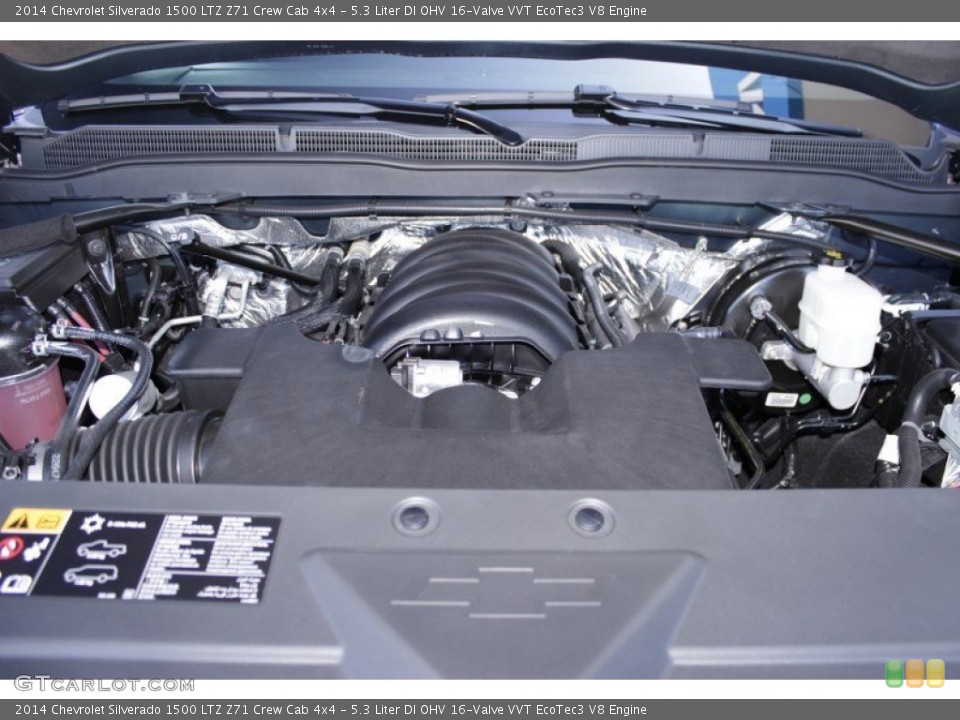 5.3 Liter DI OHV 16-Valve VVT EcoTec3 V8 Engine for the 2014 Chevrolet Silverado 1500 #85850680