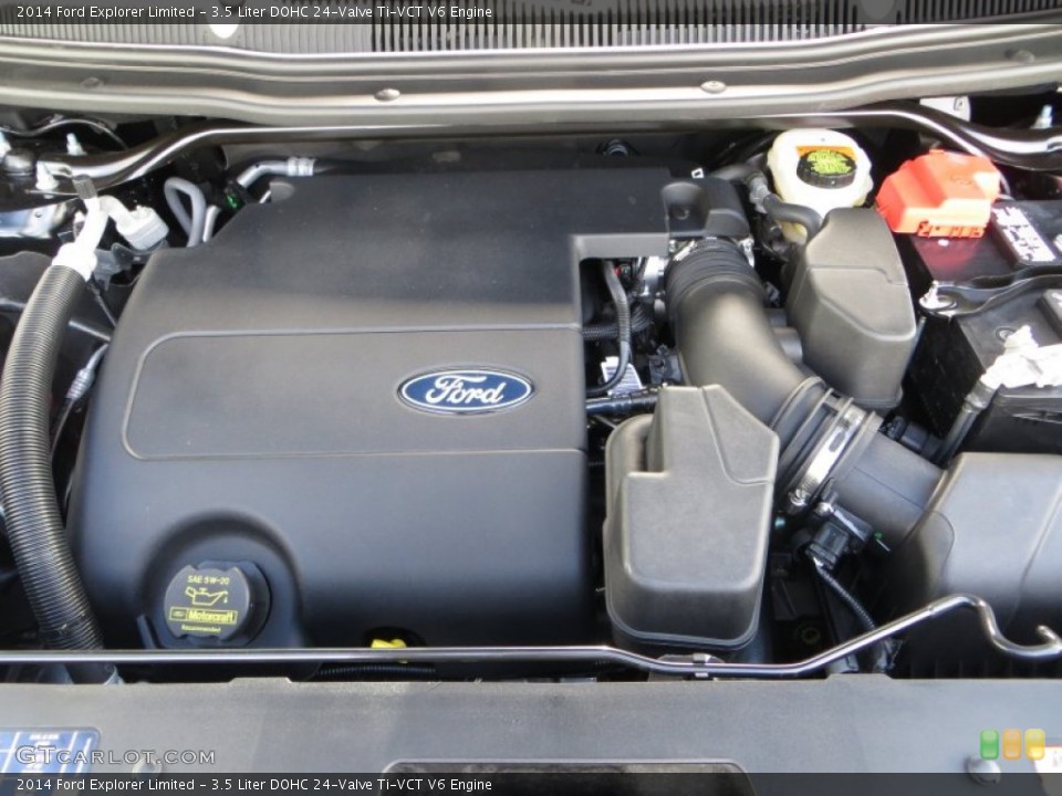 3.5 Liter DOHC 24-Valve Ti-VCT V6 Engine for the 2014 Ford Explorer #85863004
