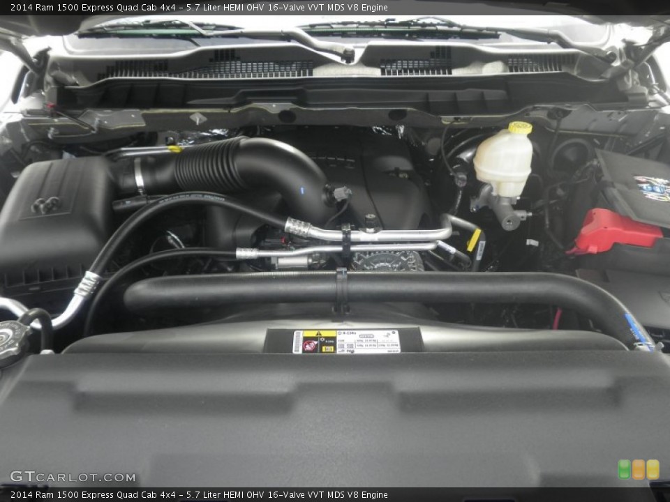 5.7 Liter HEMI OHV 16-Valve VVT MDS V8 Engine for the 2014 Ram 1500 #85863958