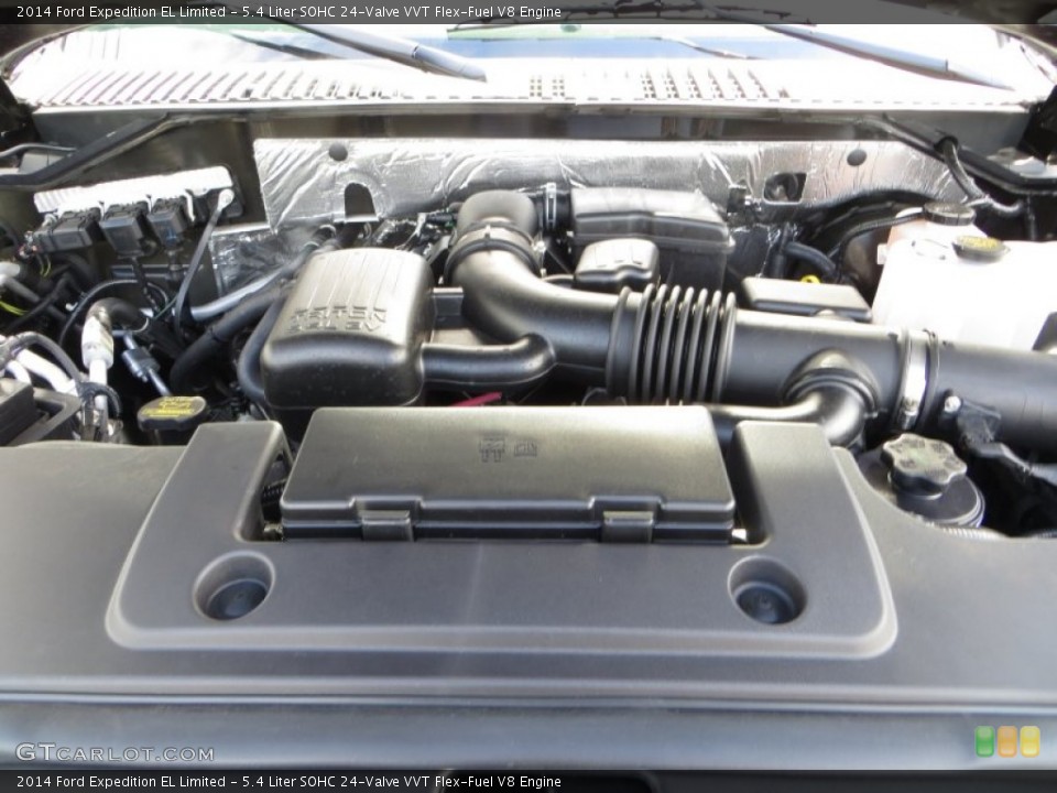 5.4 Liter SOHC 24-Valve VVT Flex-Fuel V8 Engine for the 2014 Ford Expedition #85864990