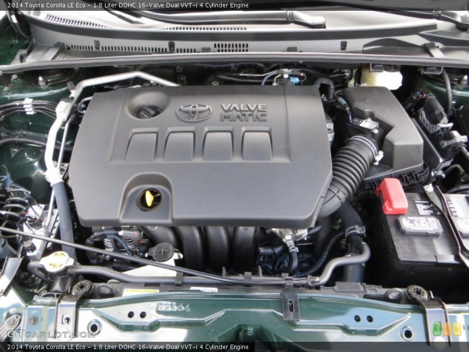1.8 Liter DOHC 16-Valve Dual VVT-i 4 Cylinder Engine for the 2014 Toyota Corolla #85866082